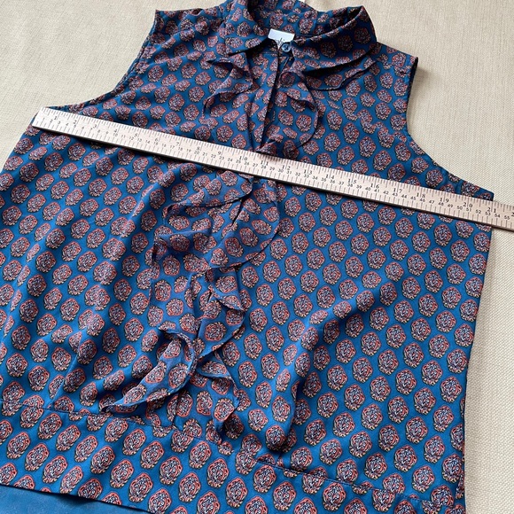 CAbi # 3275 Kyoto Blossom Medallion Reign Blouse - Picture 4 of 10